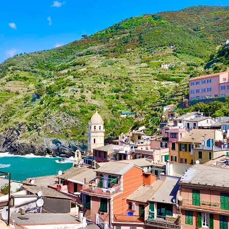 招待所 La Marina Camera Matrimoniale Con Terrazzo Esterno Privato Vista Mare 韦尔纳扎